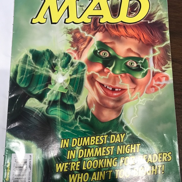 Mad Magazine #510 Green Lantern Spoof - Picture 1 of 5